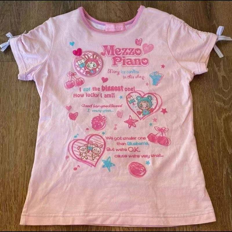 T-shirt vintage kawaii a manic - Street Fashion Y2K recensione e prezzo